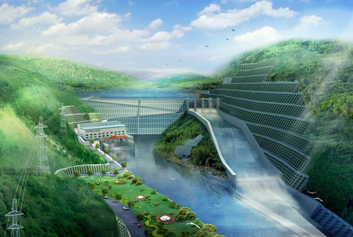 肃州老挝南塔河1号水电站项目